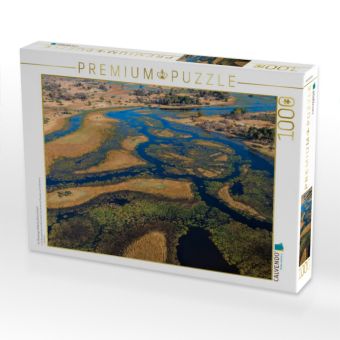 Produktbild: CALVENDO Puzzle Im Okavango-Delta bei Bukwi Island | 1000 Teile Lege-Gr&ouml;&szlig;e 64x48cm Foto-Puzzle f&uuml;r gl&uuml;ckliche Stunden