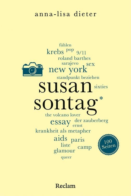Produktbild: Susan Sontag. 100 Seiten