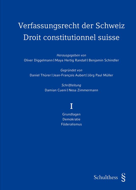 Produktbild: Verfassungsrecht der Schweiz / Droit constitutionnel suisse
