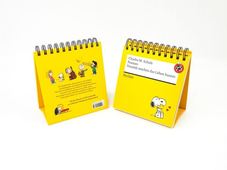 Produktbild: Peanuts. Freunde machen das Leben bunter (Tischaufsteller)