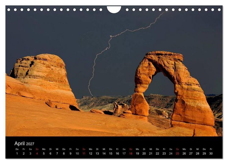 Produktbild: USA - Der Wilde Westen (Wandkalender 2027 DIN A4 quer), CALVENDO Monatskalender