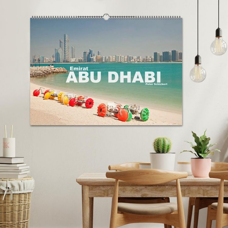 Produktbild: Emirat Abu Dhabi (Wandkalender 2026 DIN A2 quer), CALVENDO Monatskalender