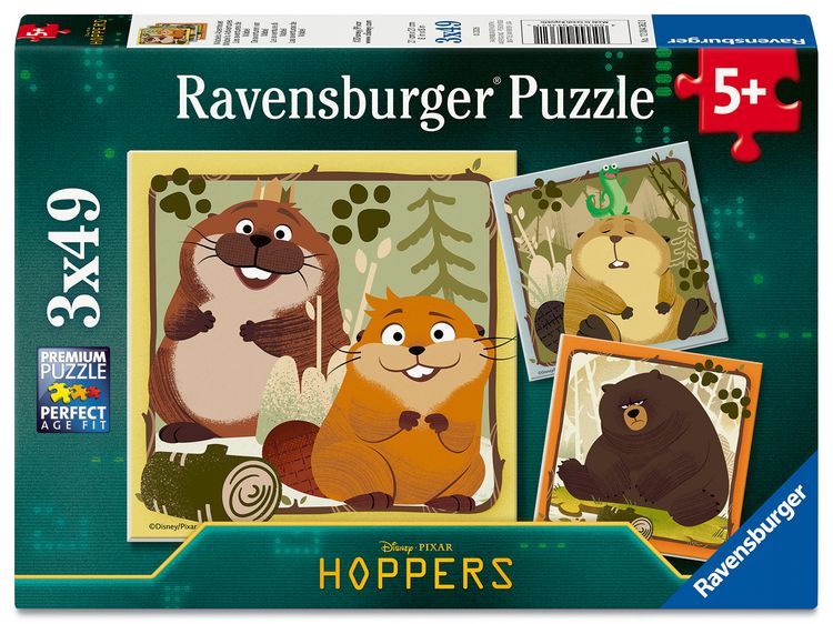 Produktbild: Kinderpuzzle 3x49 Teile - Mabels Abenteuer