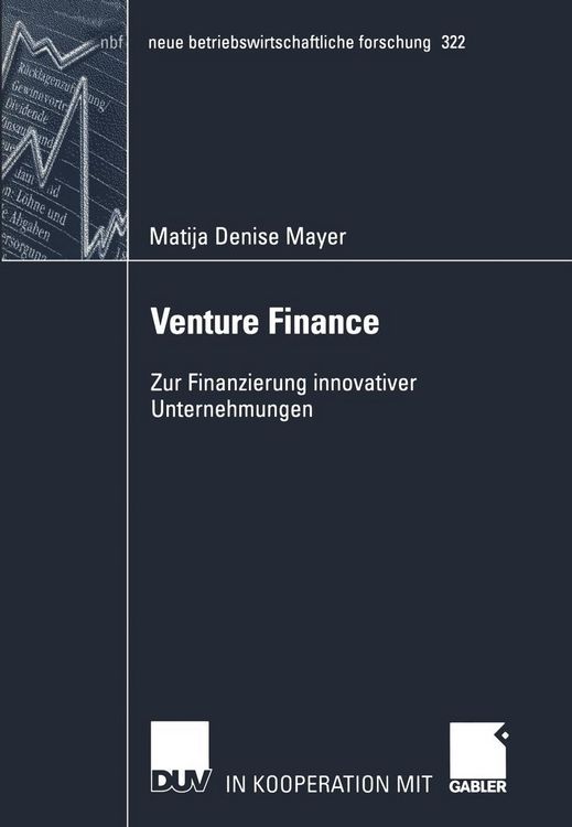 Produktbild: Venture Finance