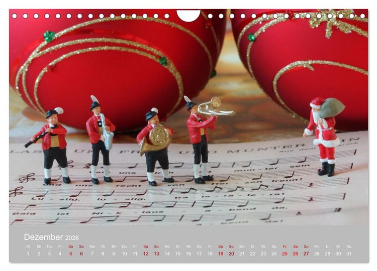 Produktbild: Das zweite Leben von Miniatur-Figuren (Wandkalender 2026 DIN A4 quer), CALVENDO Monatskalender
