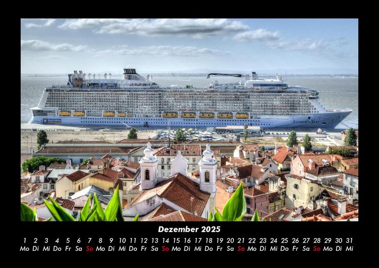 Produktbild: Lissabon 2025 Fotokalender DIN A3