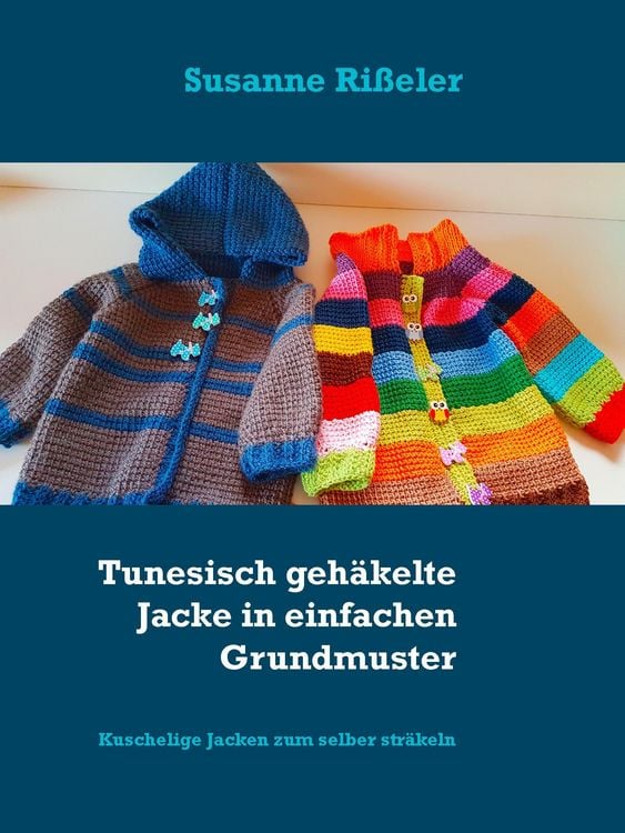Produktbild: Tunesisch geh&auml;kelte Jacke in einfachen Grundmuster