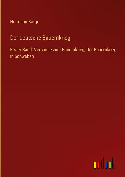 Produktbild: Der deutsche Bauernkrieg