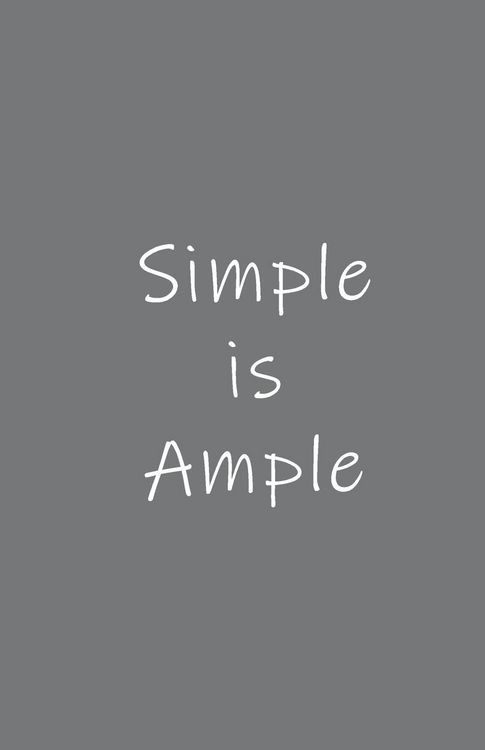 Produktbild: Simple is Ample