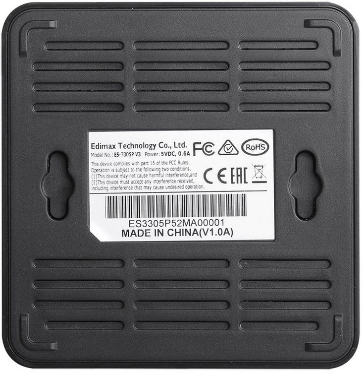 Produktbild: EDIMAX ES-3305P ES-3305P Netzwerk Switch 5 Port 100MBit/s