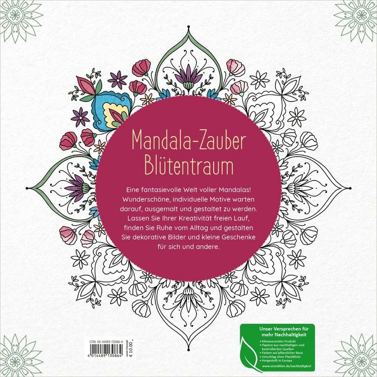 Produktbild: Mandala-Zauber &ndash; Bl&uuml;tentraum
