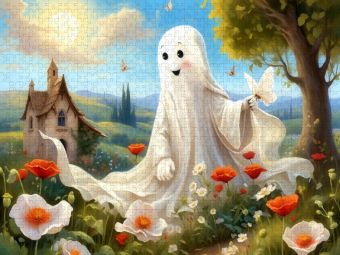 Produktbild: CALVENDO Puzzle Sommerwiese | 1000 Teile Lege-Gr&ouml;&szlig;e 64x48cm Foto-Puzzle f&uuml;r gl&uuml;ckliche Stunden