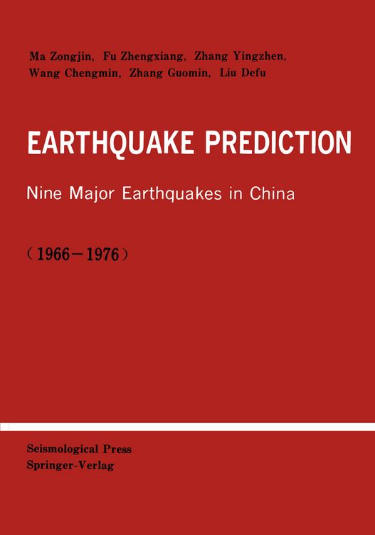 Produktbild: Earthquake Prediction
