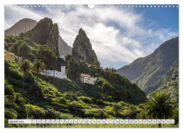 Produktbild: Kanarische Inseln: La Gomera (Wandkalender 2026 DIN A3 quer), CALVENDO Monatskalender