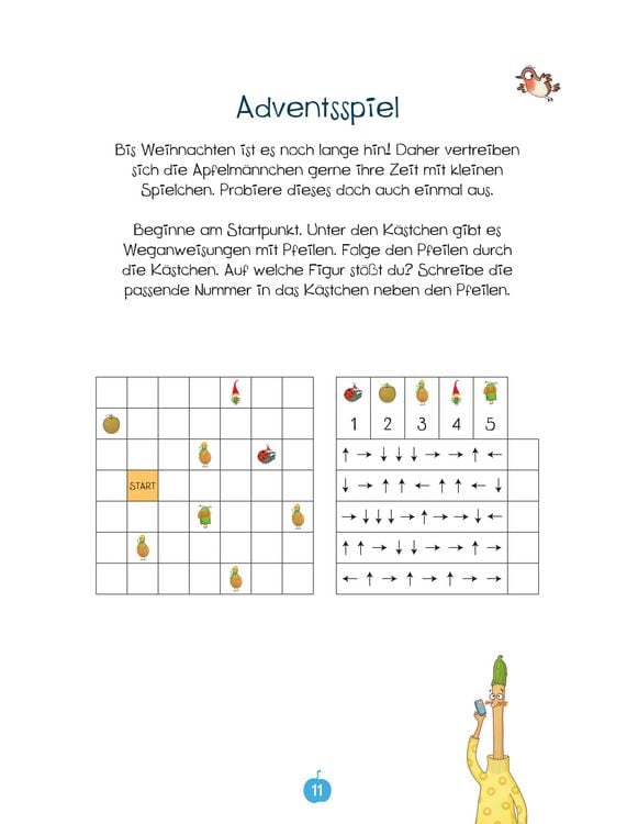 Produktbild: Petronella Apfelmus - Zauberstab und Wichtelt&uuml;r. Das gro&szlig;e Weihnachtsr&auml;tselbuch