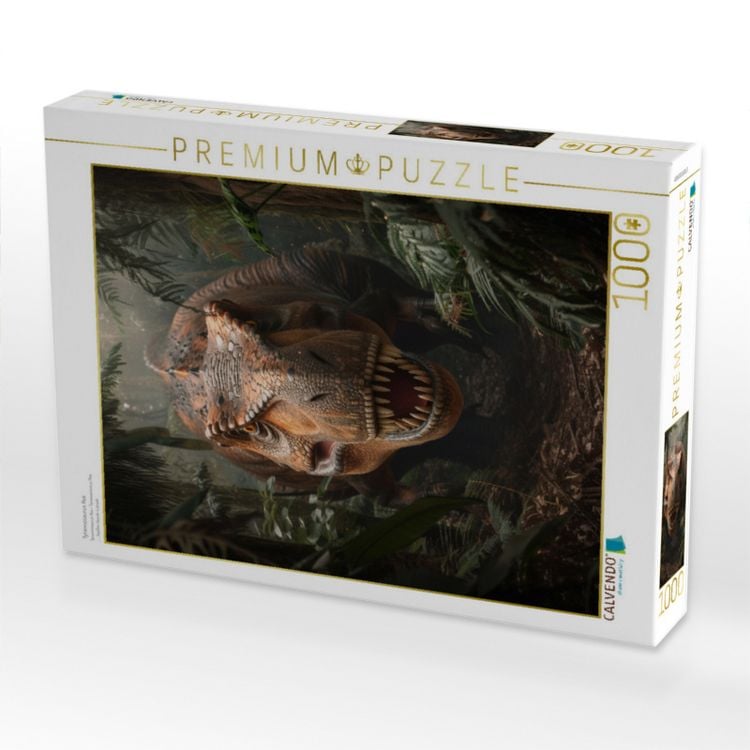 Produktbild: CALVENDO Puzzle Tyrannosaurus Rex | 1000 Teile Lege-Gr&ouml;&szlig;e 64x48cm Foto-Puzzle f&uuml;r gl&uuml;ckliche Stunden