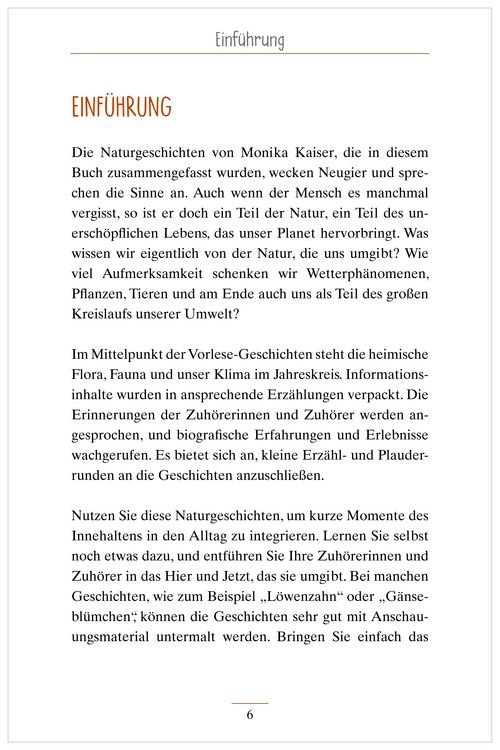 Produktbild: Demenz Besch&auml;ftigung - Naturgeschichten f&uuml;r Senioren