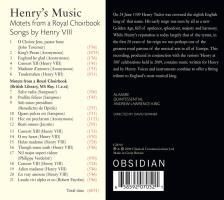 Produktbild: Skinner/Alamire/Quintessential/Lawrence: Henry's Music-Motet