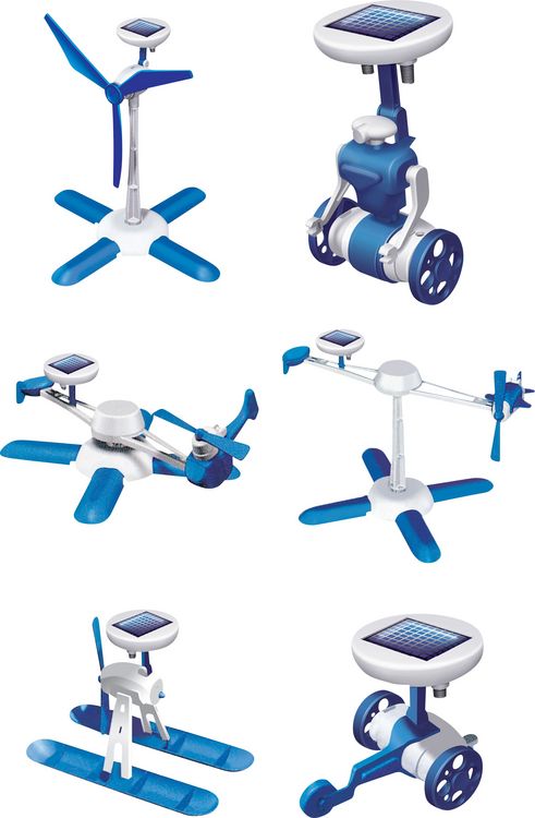 Produktbild: Creathek Solar 6 in 1 Roboter Bau-Set