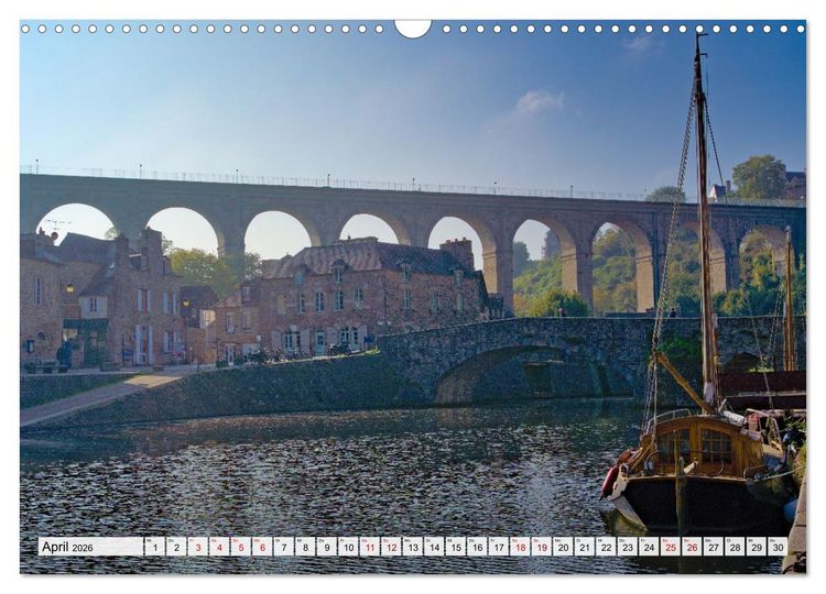 Produktbild: Begeisterung f&uuml;r die Bretagne (Wandkalender 2026 DIN A3 quer), CALVENDO Monatskalender