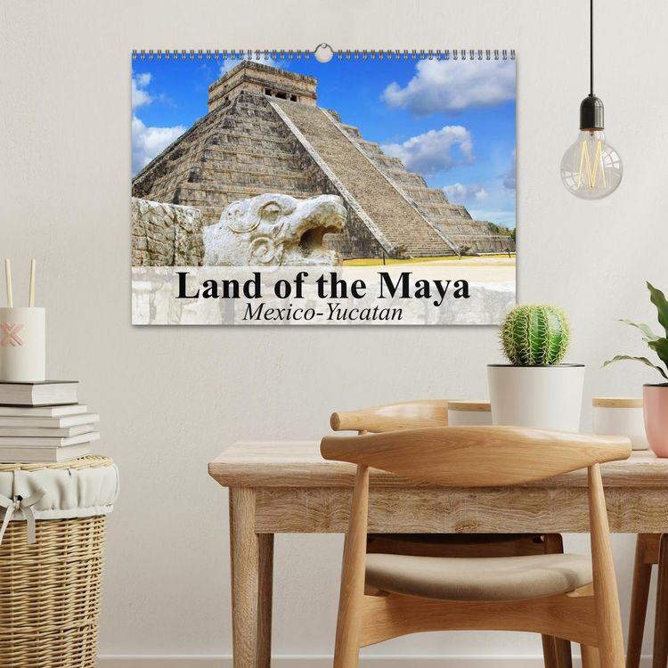 Produktbild: Land of the Maya Mexico-Yucatan (Wall Calendar 2026 DIN A3 landscape), CALVENDO 12 Month Wall Calendar
