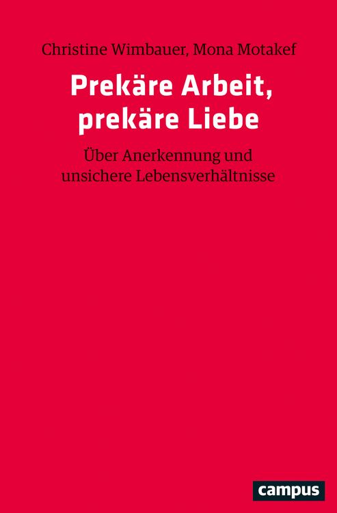 Produktbild: Prek&auml;re Arbeit, prek&auml;re Liebe