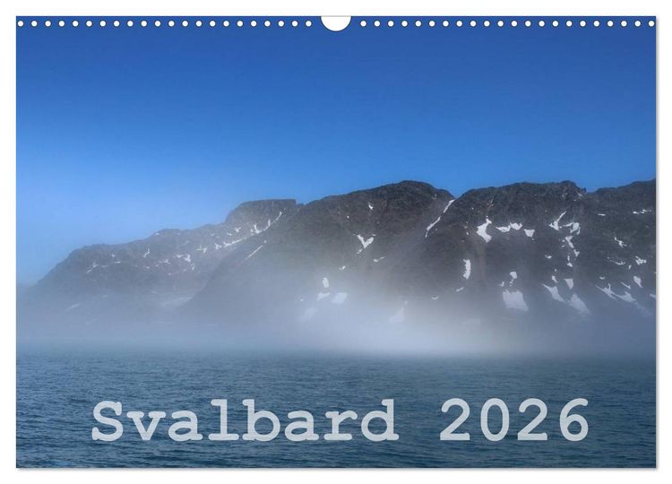 Produktbild: Svalbard 2026 (Wandkalender 2026 DIN A3 quer), CALVENDO Monatskalender