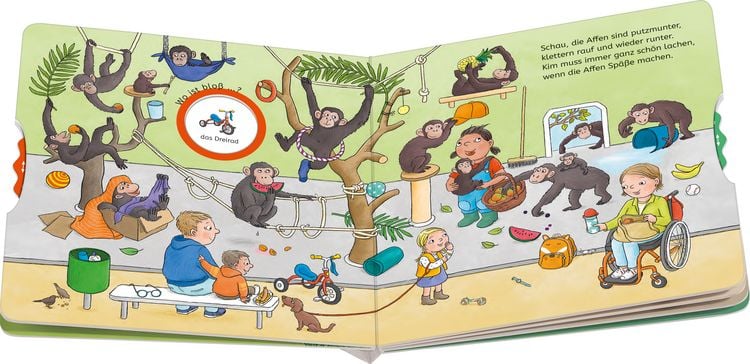 Produktbild: Wo ist blo&szlig; &hellip;? - Mein Zoo-Buch zum Sachen suchen