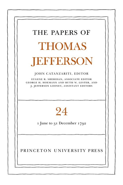 Produktbild: The Papers of Thomas Jefferson, Volume 24