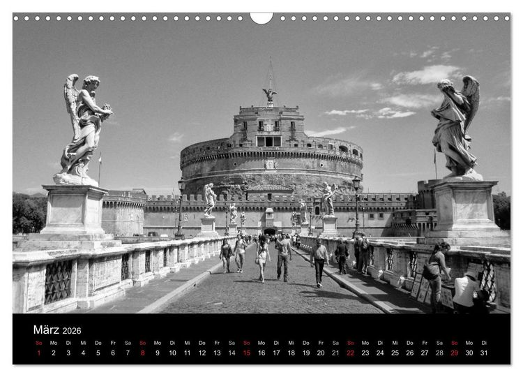 Produktbild: Metropole Rom (Wandkalender 2026 DIN A3 quer), CALVENDO Monatskalender