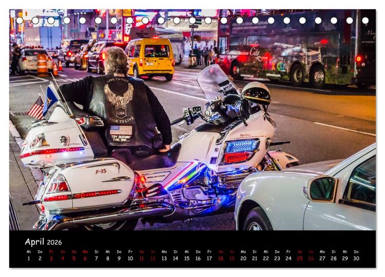 Produktbild: New York City - Impressionen (Tischkalender 2026 DIN A5 quer), CALVENDO Monatskalender