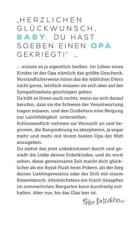 Produktbild: &Uuml;berleben als Opa