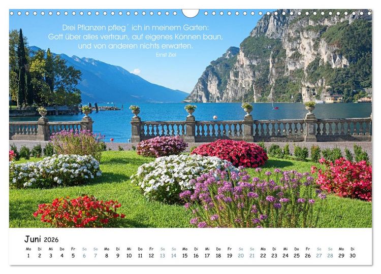 Produktbild: Christliche Bildpoesie 2026 (Wandkalender 2026 DIN A3 quer), CALVENDO Monatskalender