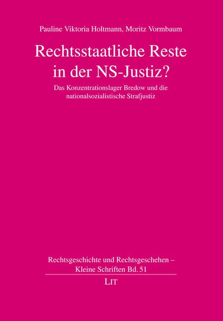 Produktbild: Rechtsstaatliche Reste in der NS-Justiz?