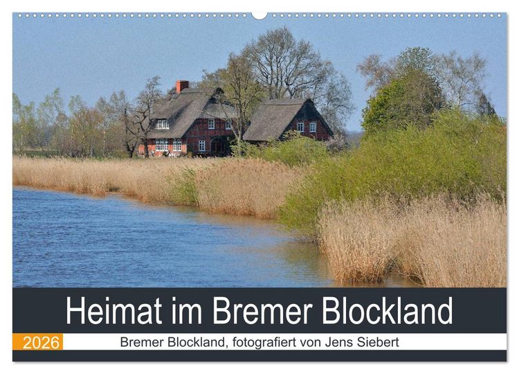 Produktbild: Heimat im Bremer Blockland (Wandkalender 2026 DIN A2 quer), CALVENDO Monatskalender