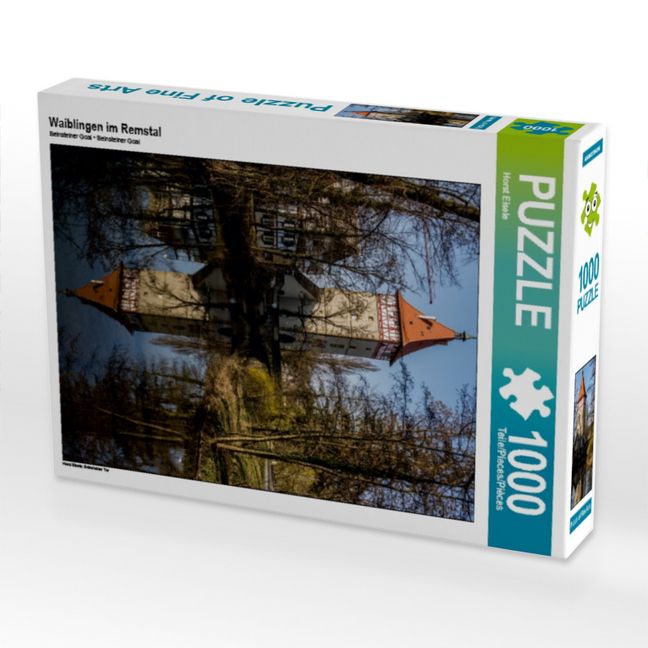 Produktbild: CALVENDO Puzzle Waiblingen im Remstal | 1000 Teile Lege-Gr&ouml;&szlig;e 64x48cm Foto-Puzzle f&uuml;r gl&uuml;ckliche Stunden