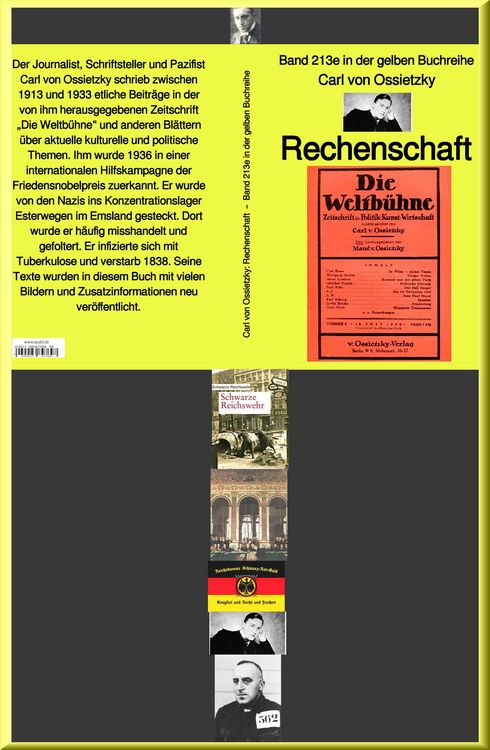 Produktbild: Rechenschaft - Band 213e in der gelben Buchreihe - bei J&uuml;rgen Ruszkowski