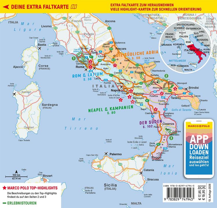 Produktbild: MARCO POLO Reisef&uuml;hrer Italien S&uuml;d