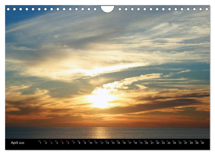 Produktbild: Cloudy skies over Lanzarote (Wall Calendar 2026 DIN A4 landscape), CALVENDO 12 Month Wall Calendar