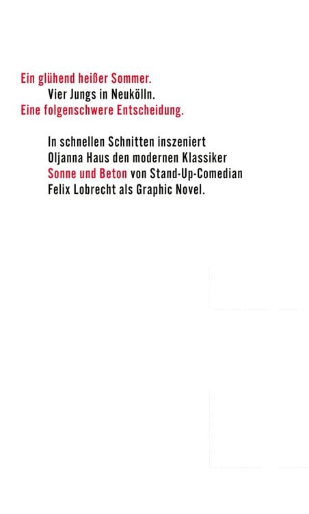 Produktbild: Sonne und Beton &ndash; Die Graphic Novel