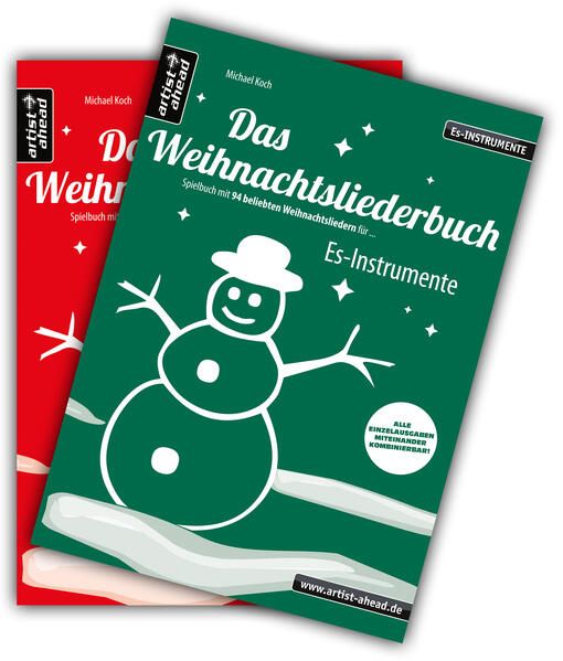 Produktbild: Das Weihnachtsliederbuch-Set (Es-Instrumente + Klavierbegleitung)