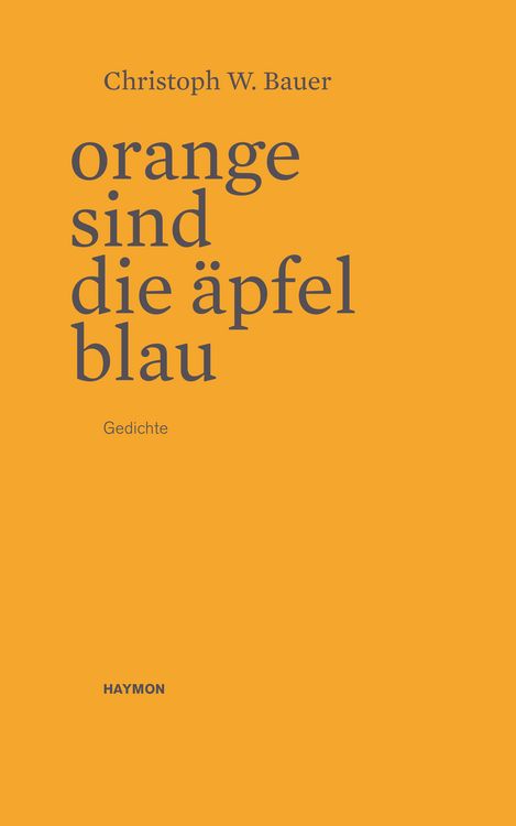 Produktbild: Orange sind die &Auml;pfel blau