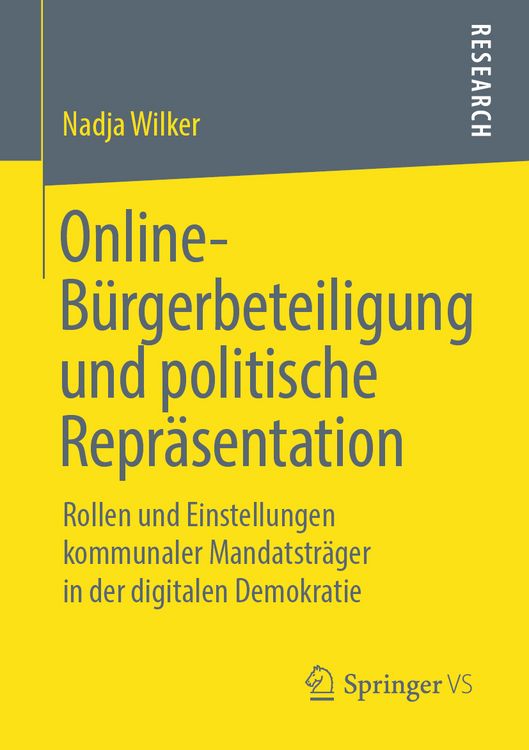 Produktbild: Online-B&uuml;rgerbeteiligung und politische Repr&auml;sentation