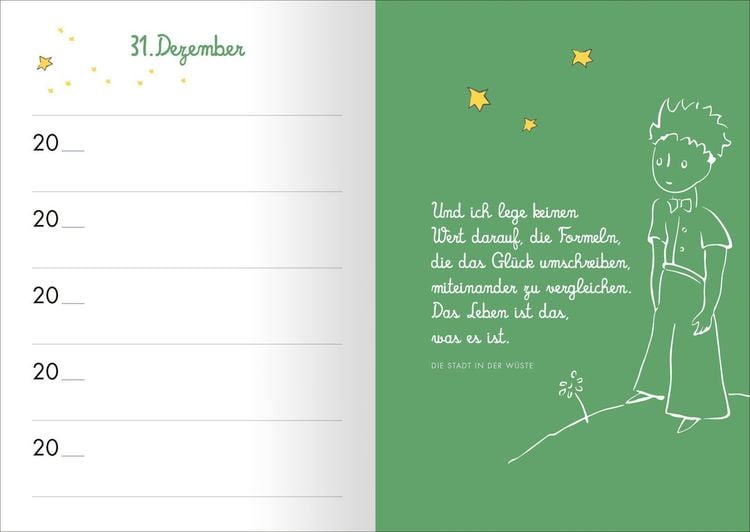 Produktbild: Der Kleine Prinz 5 Jahresbuch