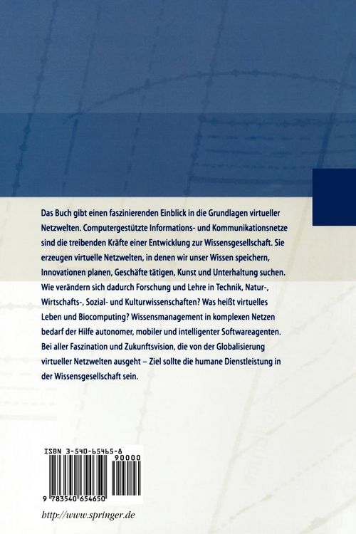 Produktbild: Computernetze und virtuelle Realit&auml;t