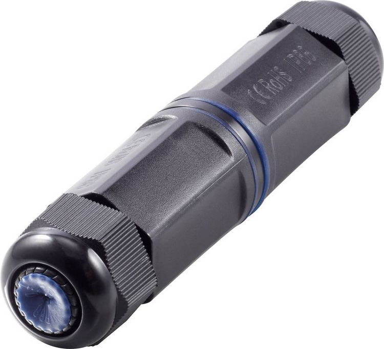 Produktbild: Renkforce RJ45 Netzwerk Adapter CAT 6 [1x RJ45-Buchse - 1x RJ45-Buchse] Schwarz