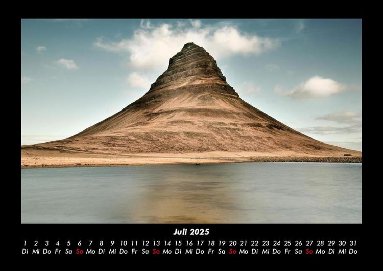 Produktbild: Naturlandschaften 2025 Fotokalender DIN A3