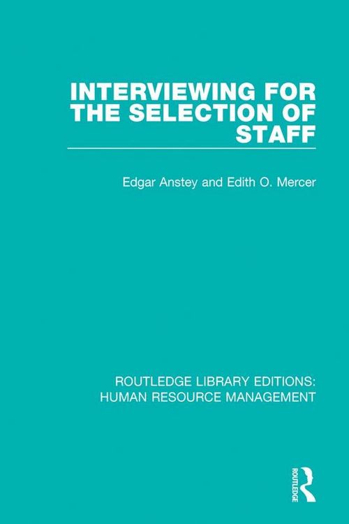 Produktbild: Interviewing for the Selection of Staff