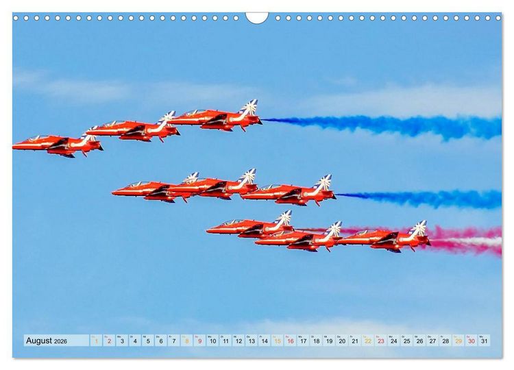 Produktbild: Flugschau - frei sein (Wandkalender 2026 DIN A3 quer), CALVENDO Monatskalender