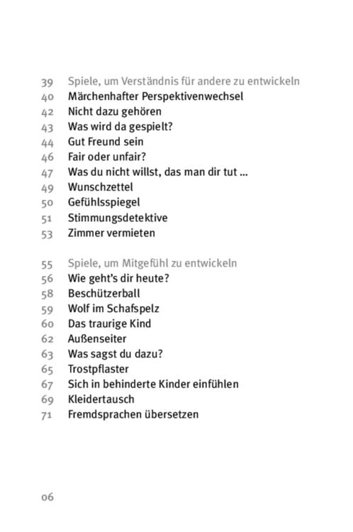 Produktbild: Die 50 besten Spiele f&uuml;r mehr Empathie